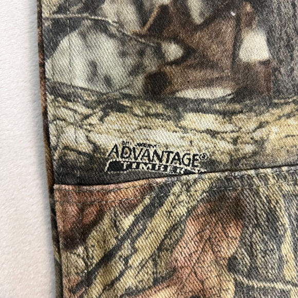 VTG Wrangler Pants Mens 40x30 Camo Outdoor Hunting Camping Y2K Grunge Streetwear - Picture 3 of 14